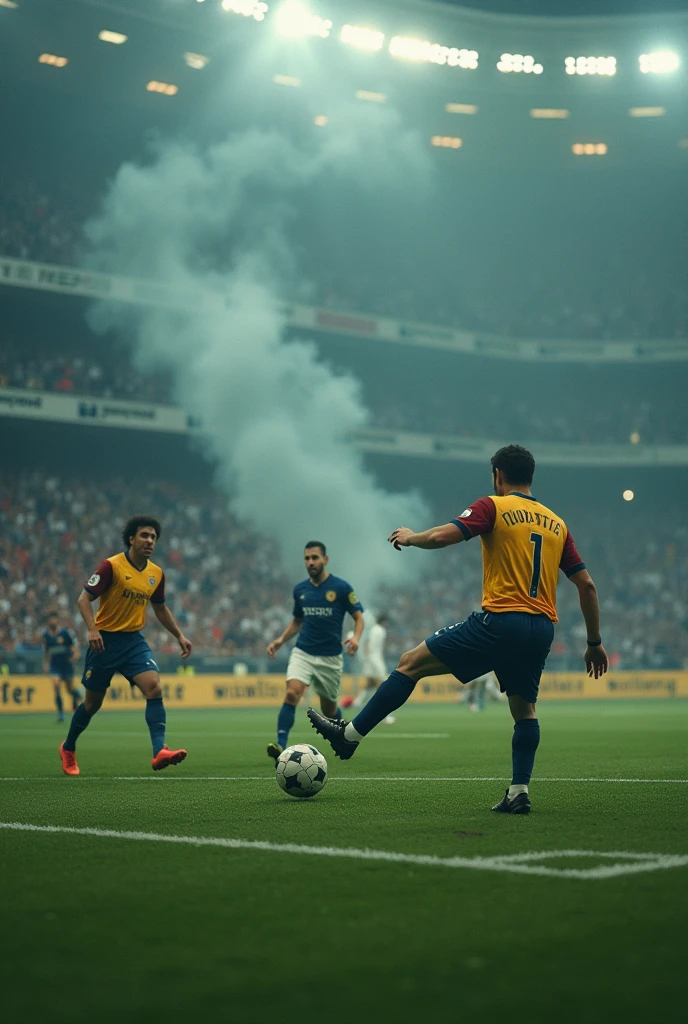 Strange events in football
