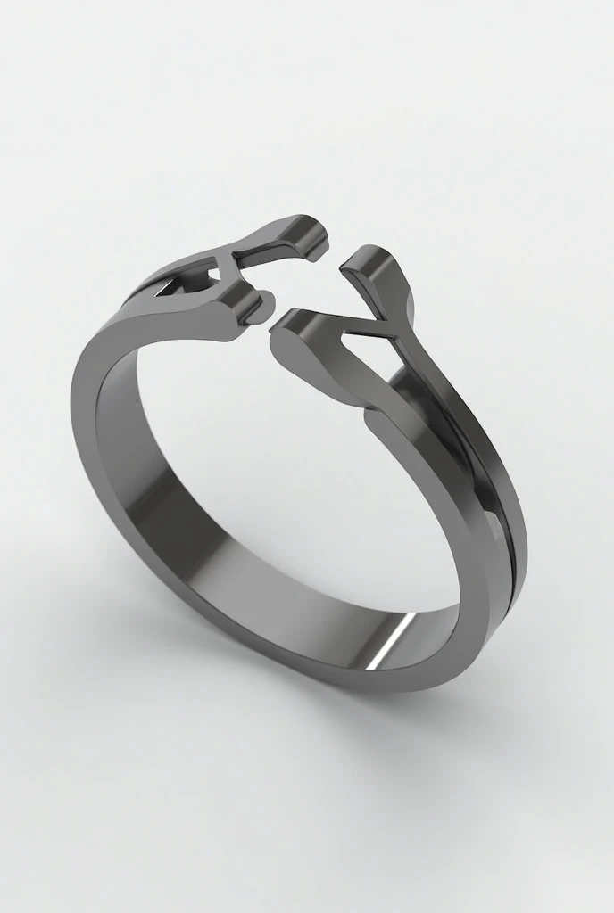 Design a cris cross wearable smart ring with the dimensions of 10mm * 2mm (W*T) with base and upper design contains 2 battery with each dimensions of the curved battery is 8mm * 2mm * 30mm (W*T*L) as criss cross pattern contains curved battery in it and base ring has sensors and MCU’s