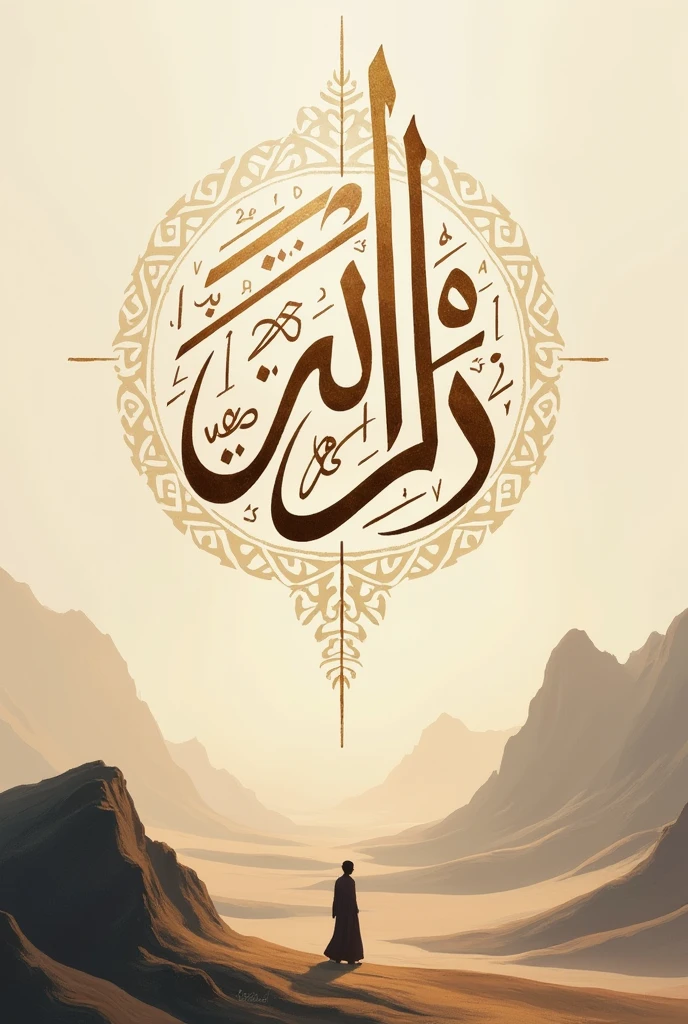 Create a DP with a small design saying "and Allah is the best of planners".