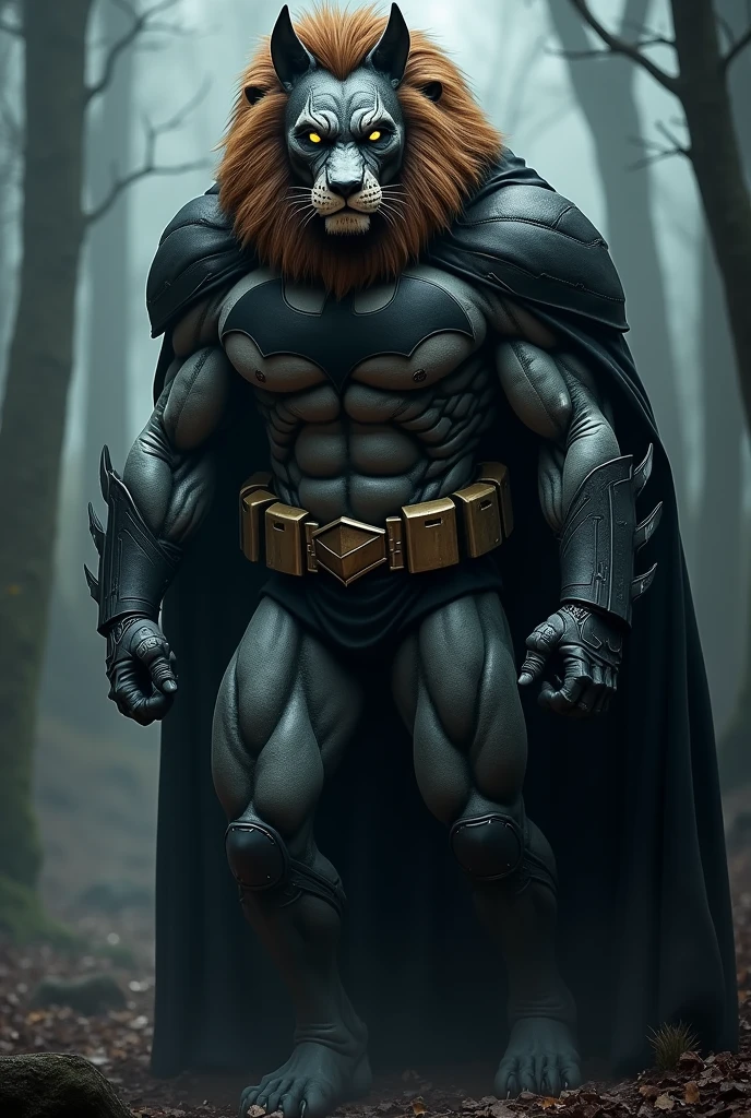 Batman lion transformed