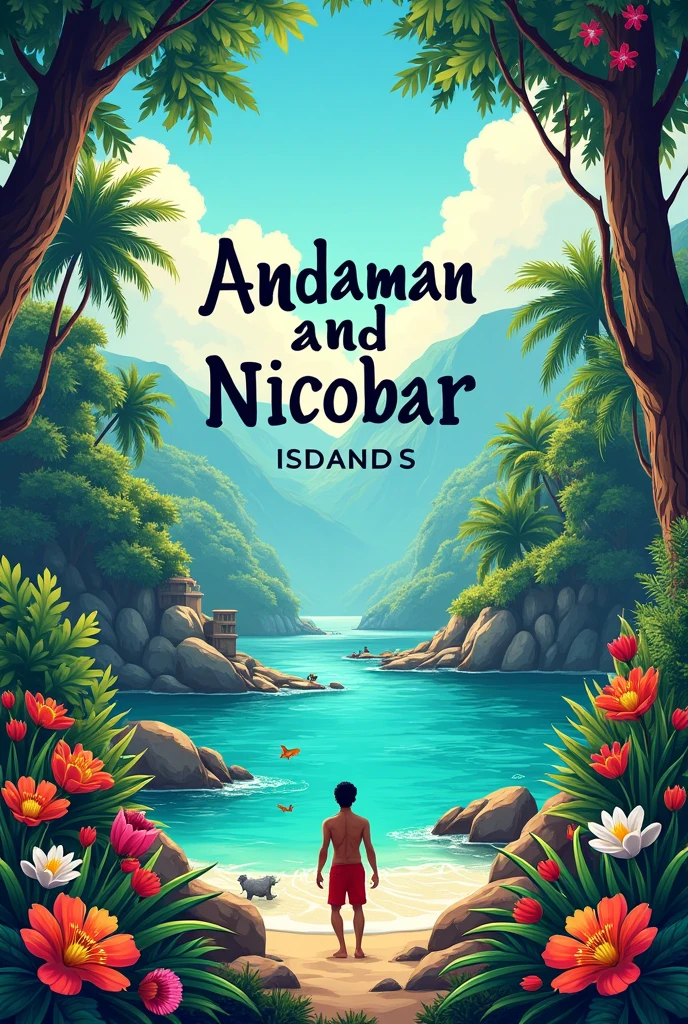 Andaman and Nicobar Islands trip flyer with cost and destinations and dates