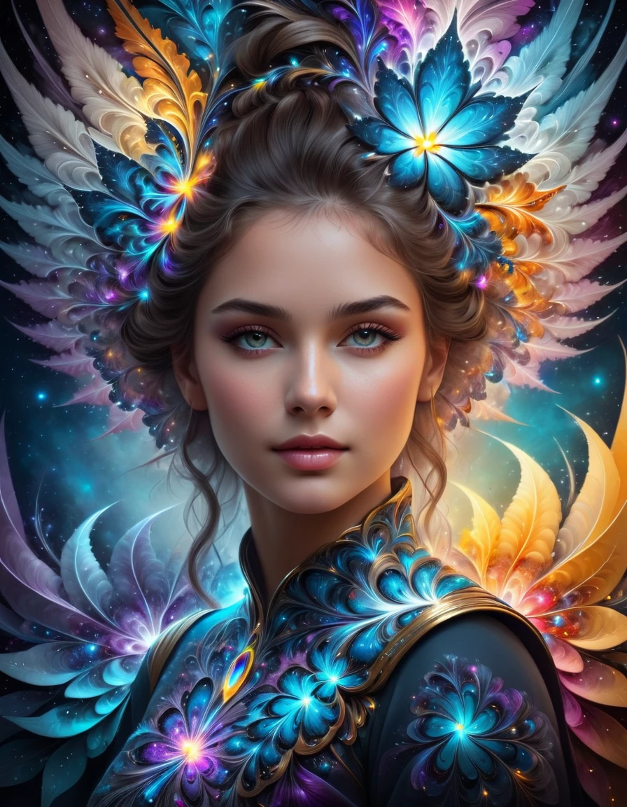 (masterpiece, top quality, Best quality, official art, beautiful and aesthetically pleasing:1.2), (1 girl), extremely detailed,(fractal art:1.3),colorful,as detailed as possible