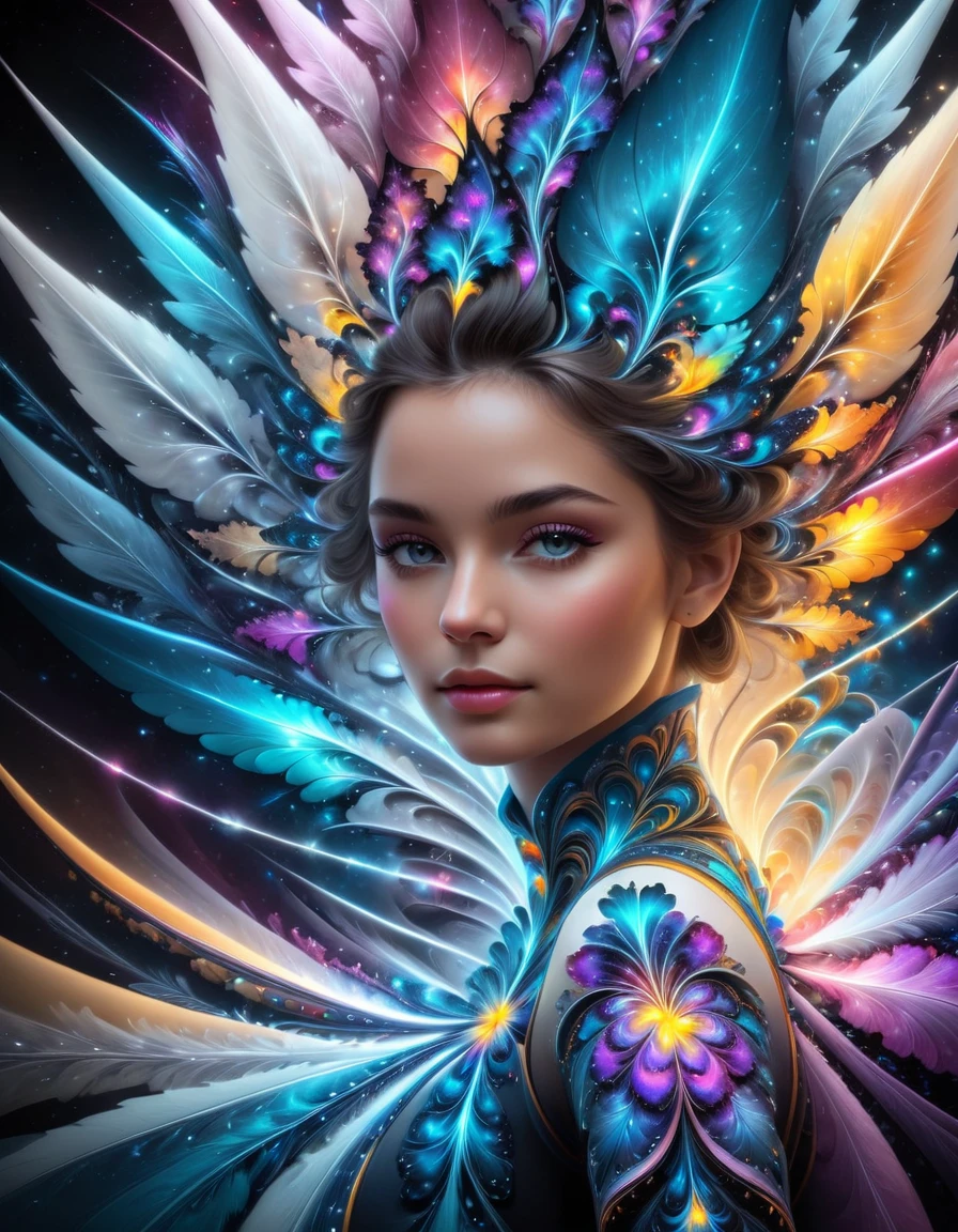 (masterpiece, top quality, Best quality, official art, beautiful and aesthetically pleasing:1.2), (1 girl), extremely detailed,(fractal art:1.3),colorful,as detailed as possible