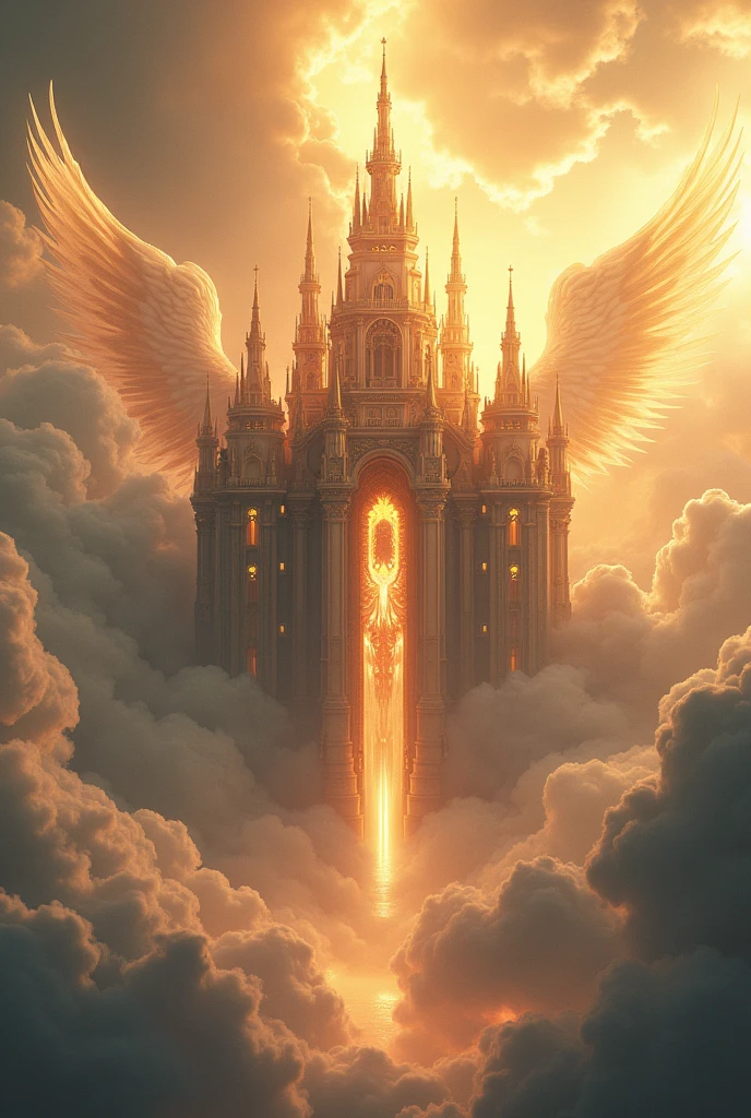 photo of heaven Palace without women angel 