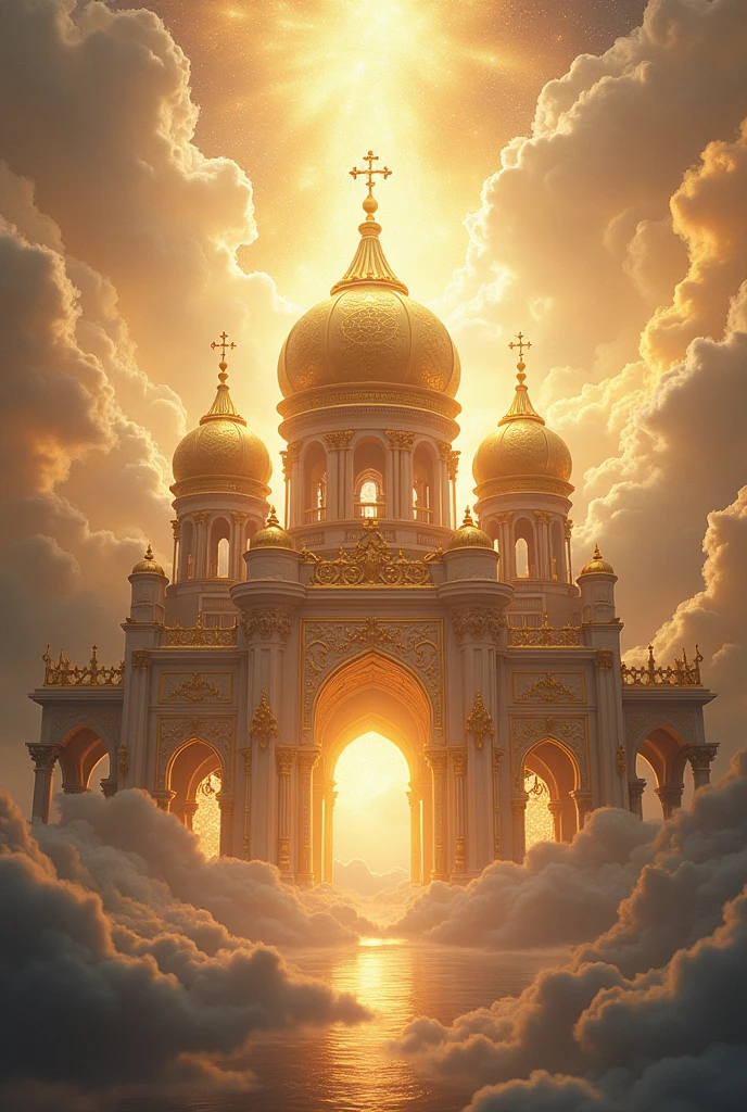 Epic photo of heaven Palace without women angel 
