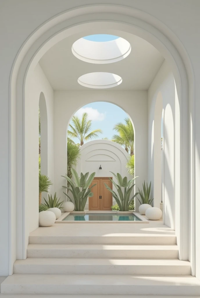 professional photograph of a ball villa,__perspective__, bold lines, hyper detailed, warm natural lighting, cinematic, film grain, laying , bali villa with tropical plants and palm trees in the background, cream stone stairs and cut out archs, (intricate details, masterpiece, best quality:1.4),hyper detailed, bright extensive palette, warm natural lighting, cinematic, film grain, depth of field, (intricate details, masterpiece, best quality:1.4), mesmerizing, dynamic, dramatic, sensual, voluptuous dynamic pose, highly detailed, bestRay tracing, light and shadow play, highly detailed,24mm photograph, film, bokeh, professional, 4k