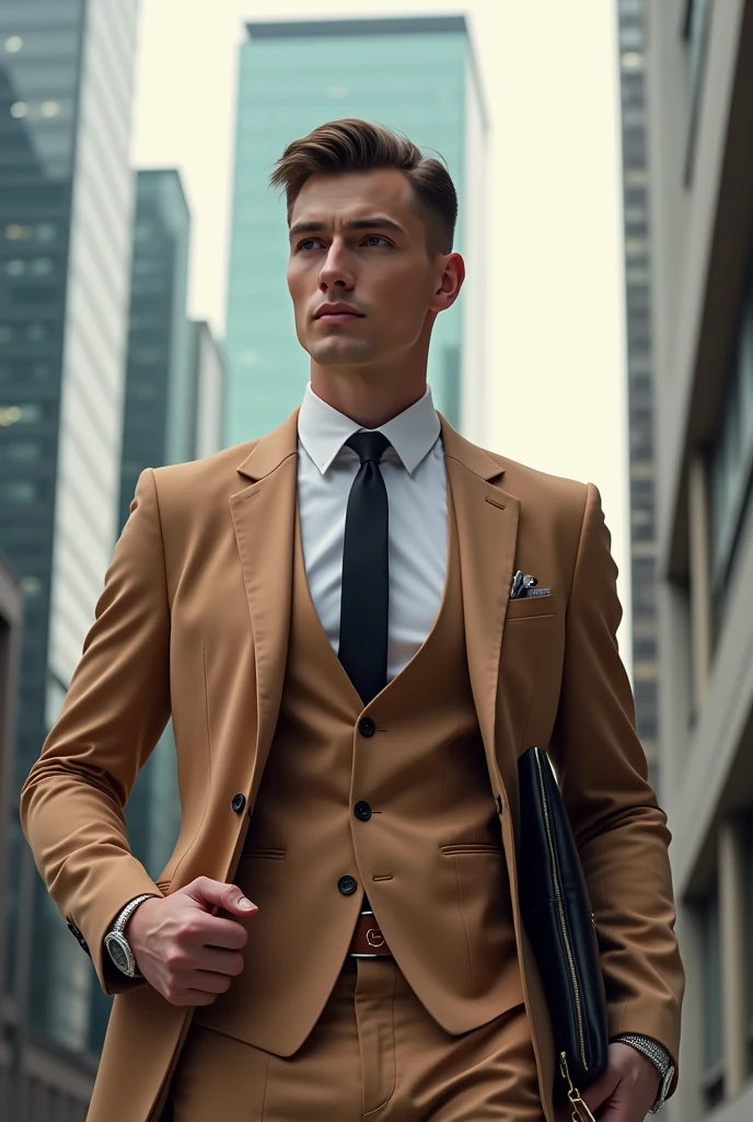 A stylish young man
