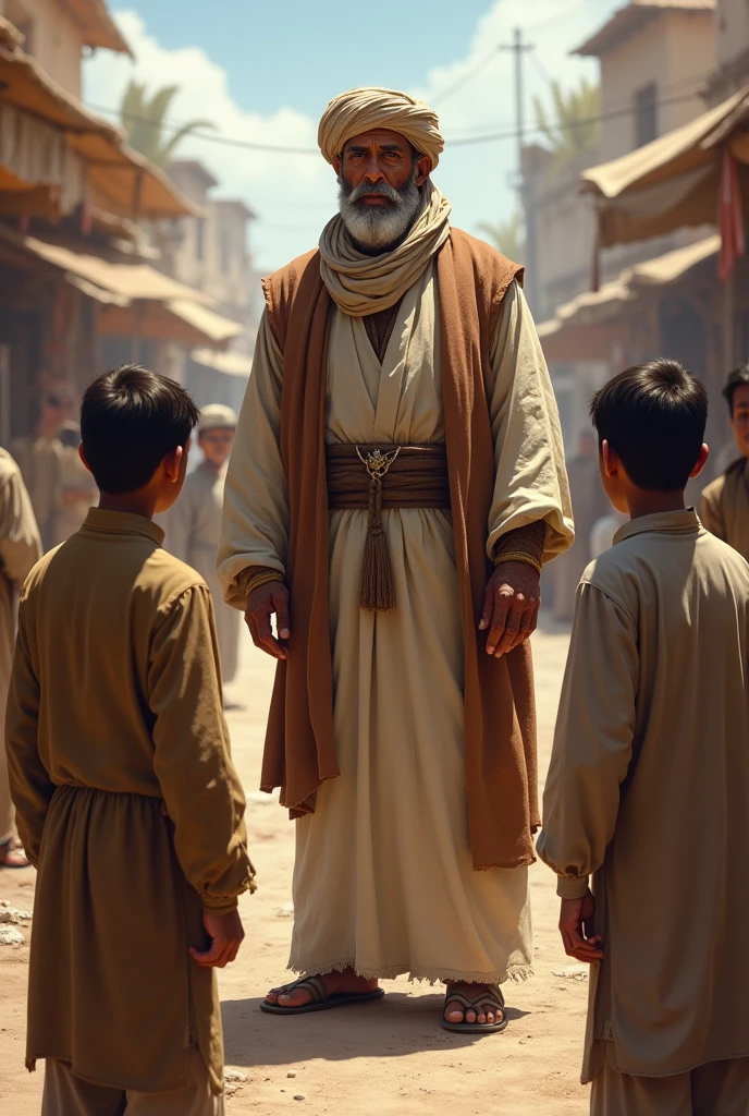 One day, a merchant from Makkah was standing by the roadside. A group of small boys threw bricks at him. He rebuked them and said to them, What you are doing is not right. Allah is Forgiving and He loves to forgive so I have forgiven you.
