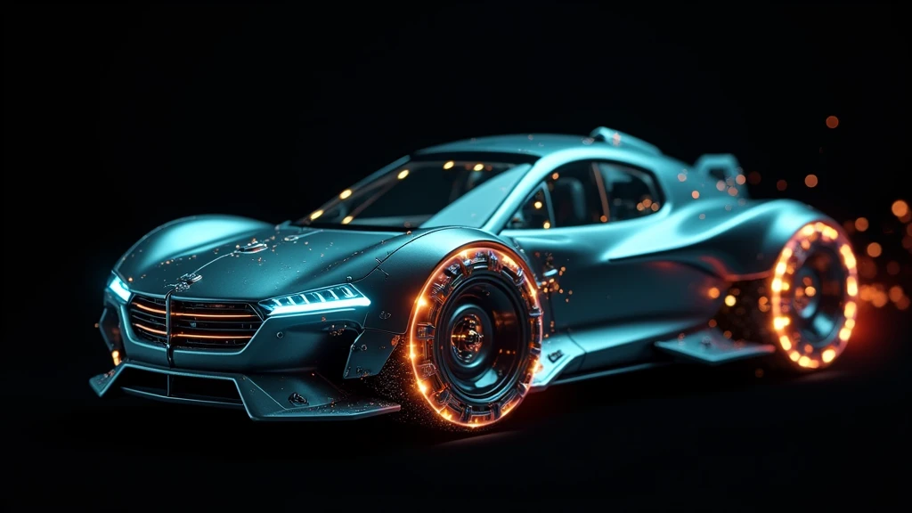 Futuristic Glow in the dark Space Ship Automobile time machine on Wheels Driving 220 Miles Per Hour Down a Futuristic Highway with Fire shooting out the tailpipes as it get ready to takeoff into space. Imagine the sleek, metallic exterior and the advanced technology that powers it. What will you discover as you travel through time. Immerse yourself in a world of wonder and possibility with our revolutionary glow in the dark Space Ship on Wheels which is a time machine. From the intricate, glowing circuitry to the sleek, modern design, every aspect of this machine has been carefully designed to transport you to a future beyond your wildest dreams