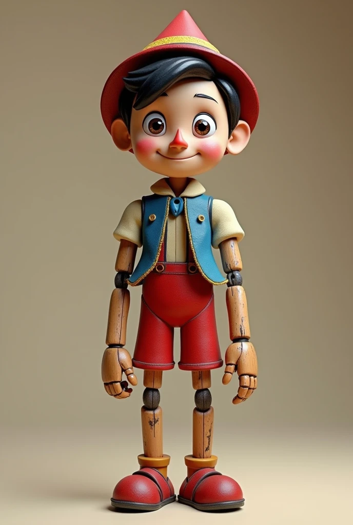Pinocchio
No background
Style 3d