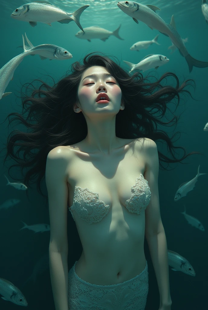 Fan bingbing hybridize with whale.