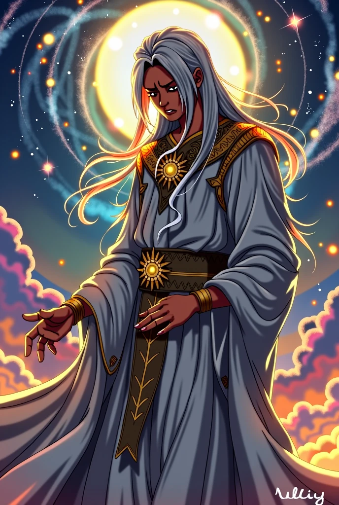 Poor God Anime Style