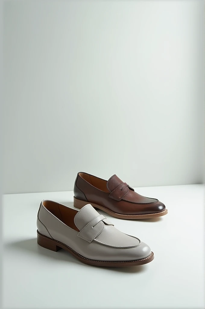 Shoes with normal one type background