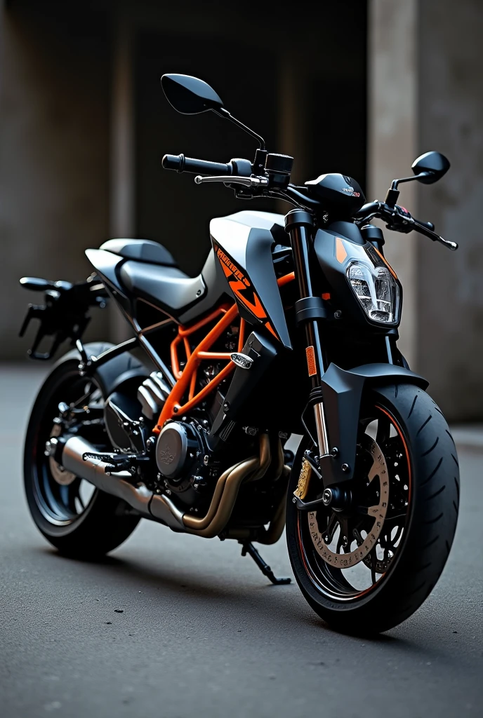 Ktm duke black 
