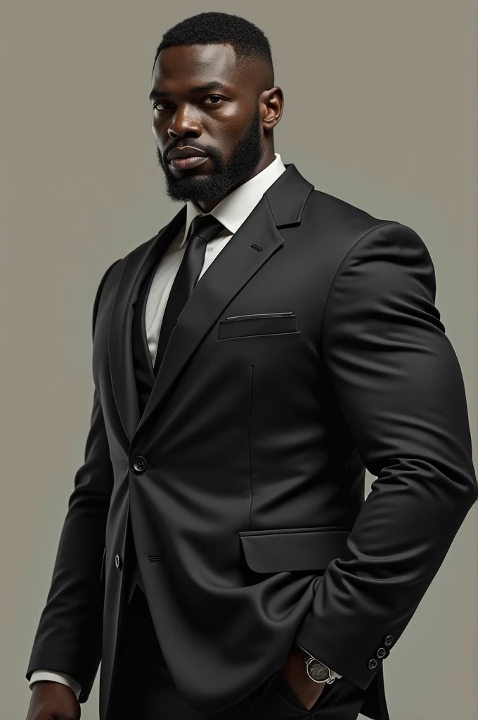 Create a black man