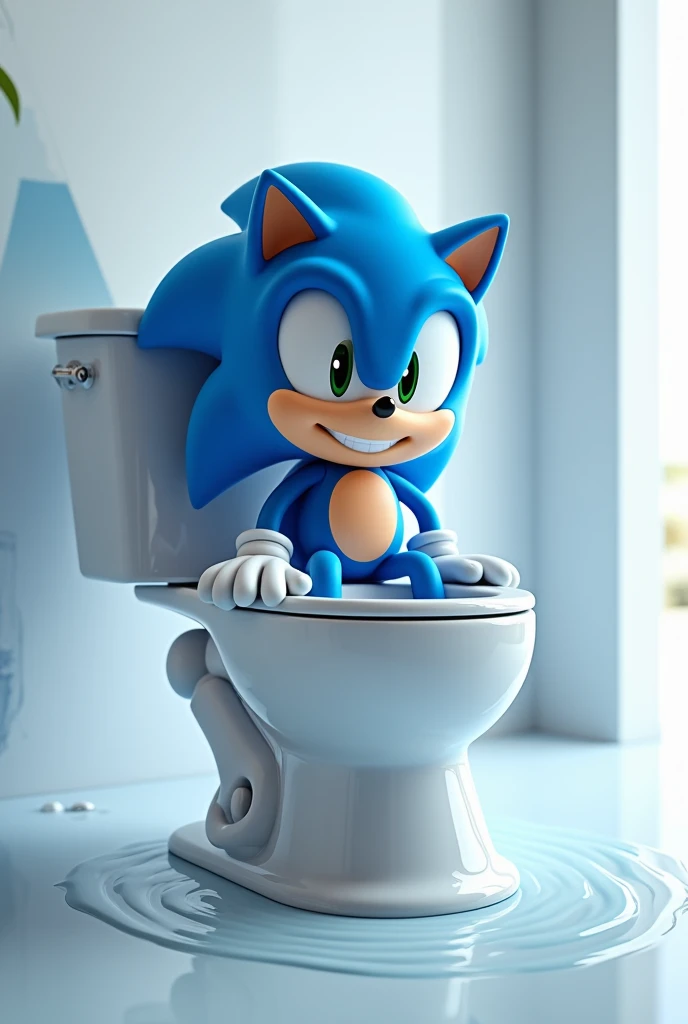 Sonic the toilet