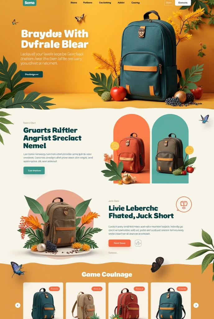 Well made website template , Well-made Brazilian website with all the characteristics of an eye-catching and well-made website, organized and clean, sales site 