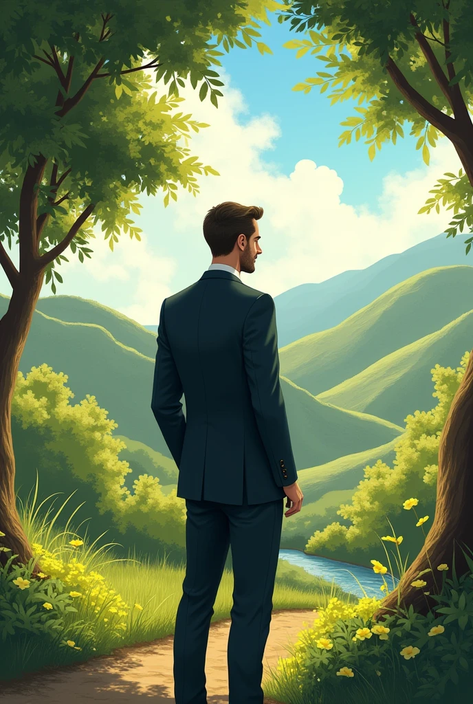 Make a realistic image of the gene matogrosso fk of the prudent travels waiting for the groom