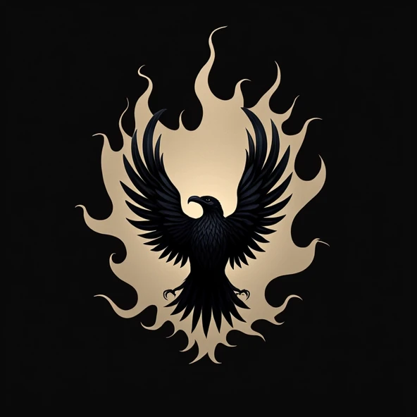 black hawk, logo, white background