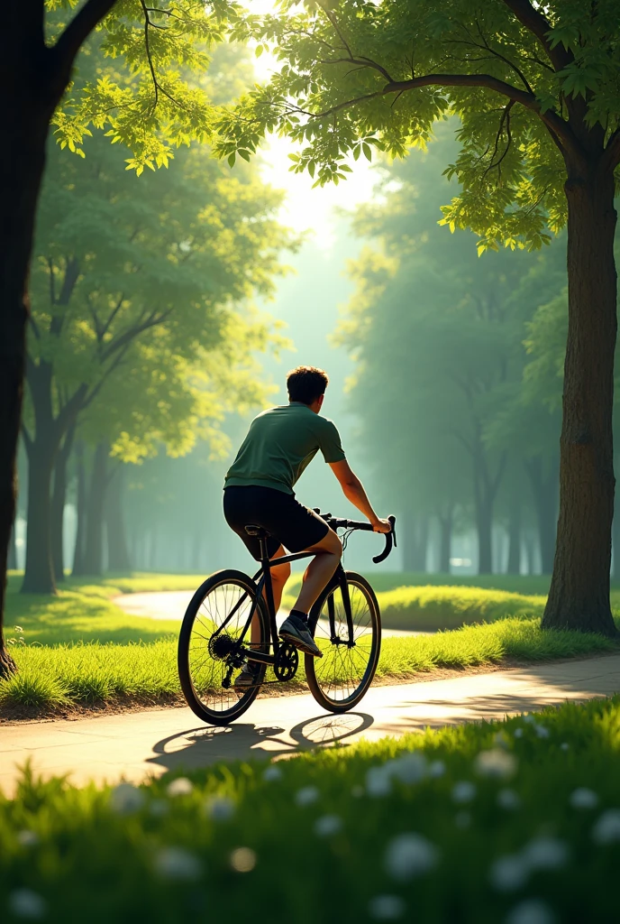 Bike in park
