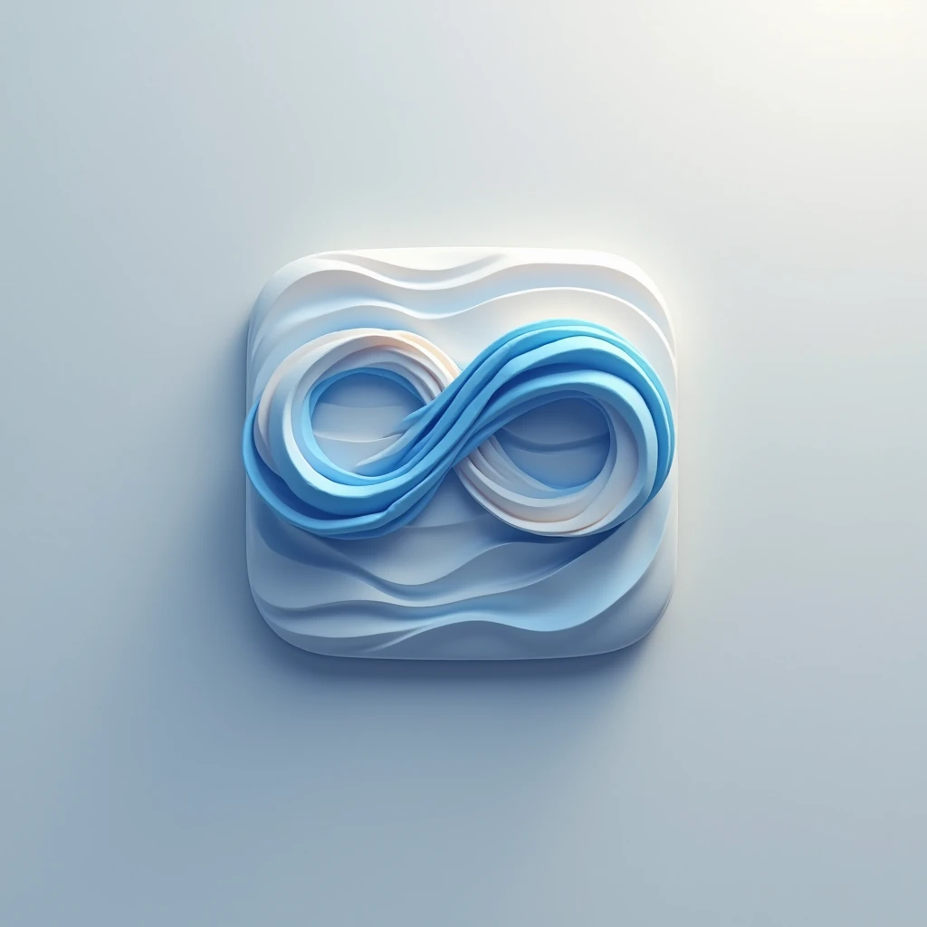 High resolution, masterpiece, accurate, high quality, Ultra high definition, logo seaart logo, app logo, infinity