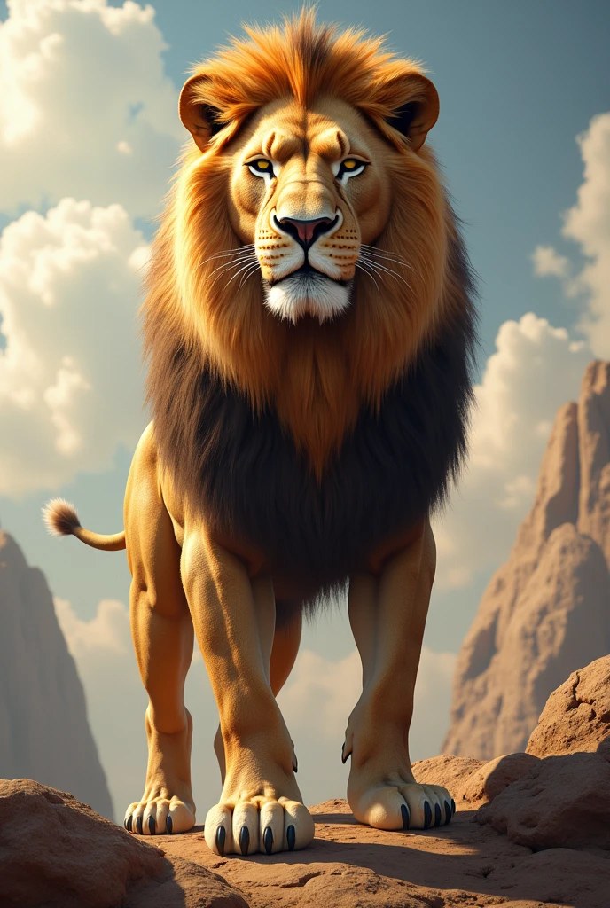 Lion with
