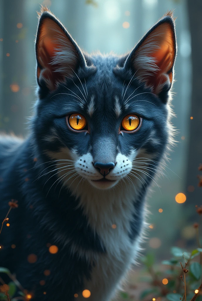 Cat dog eyes