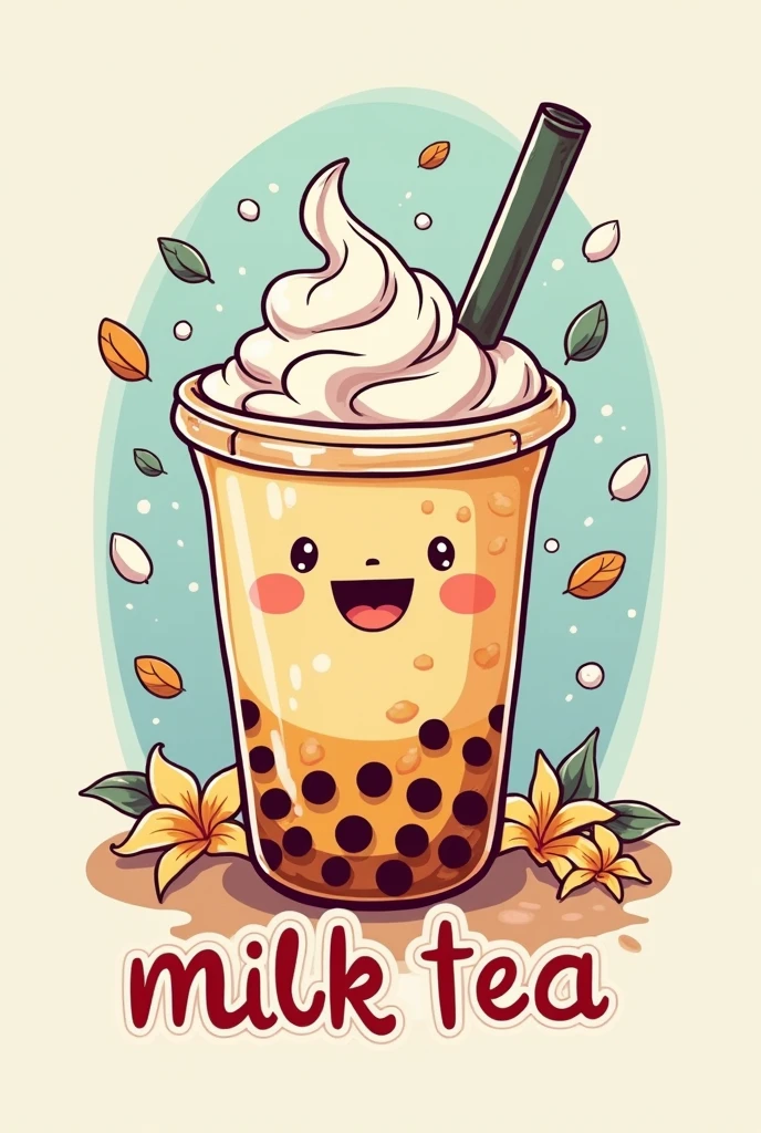 logo company about bubble milk tea