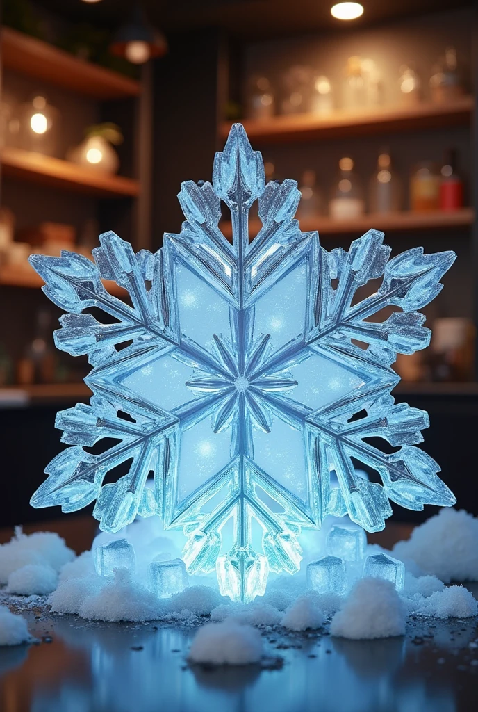 Snowflake ice machine
