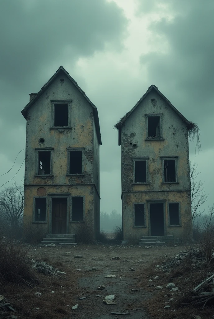 two houses in a war