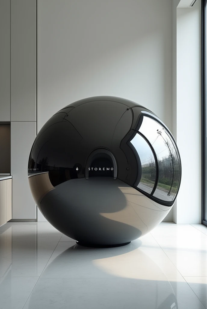 A TV in the shape of a ball