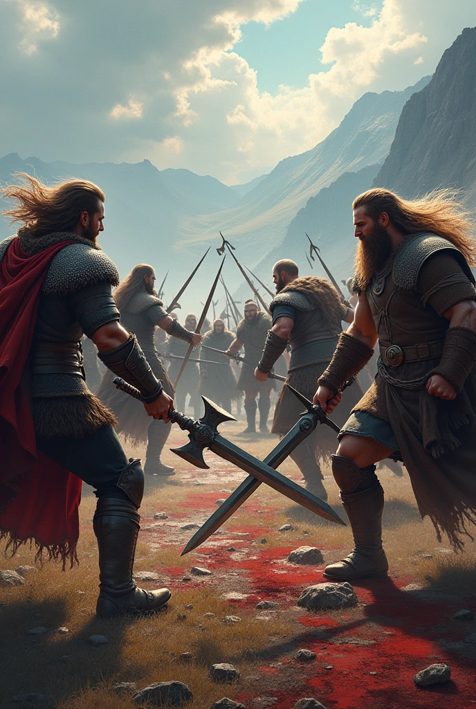 Battle of Viking Warriors