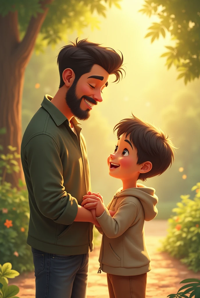 me and my dad