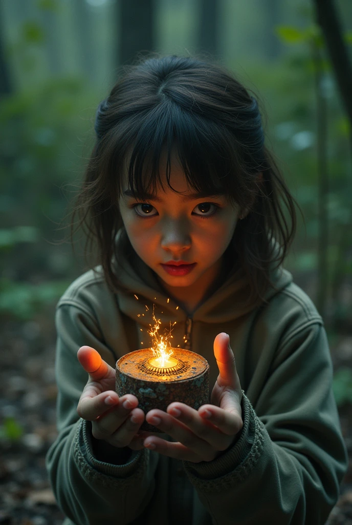 Finding mysterious thing photo