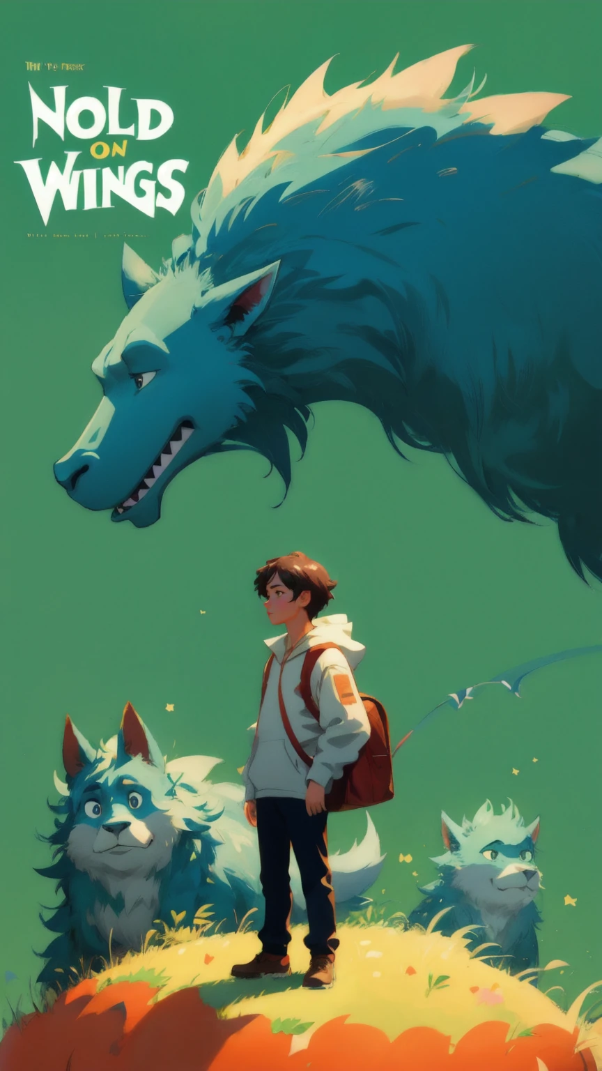 there is a cartoon monster beautiful girl with a sign that says not financial advice, concept art by Goro Fujita, green background shutterstock, fine art, movie promotional image, motivational, no, wallpaper - 1 0 2 4, animated movie still, where the wild things are, official art, ad image, worried, alf, motivational poster, at netflix, movie, from lorax movie