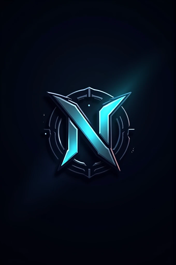NE illustrator Logo for gaming logo 