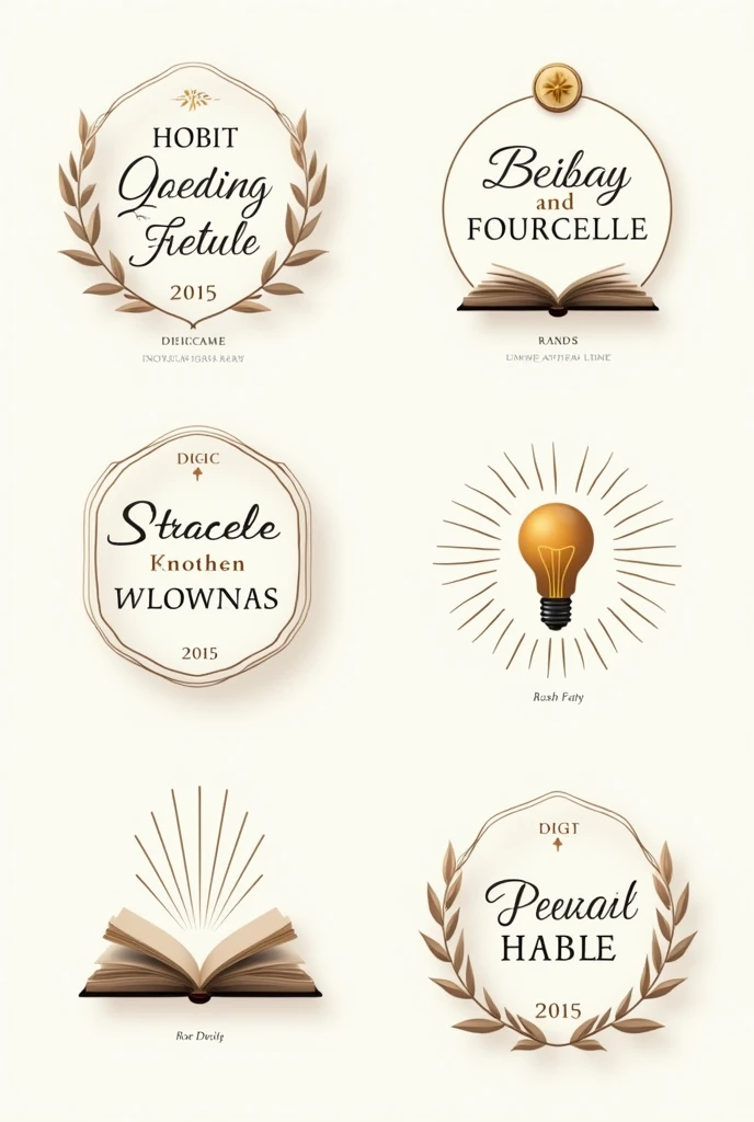 make badges with word like best teacher inspiration or guidling light in elegant fants you can also aa a samll symbal like an open book as a light bulb