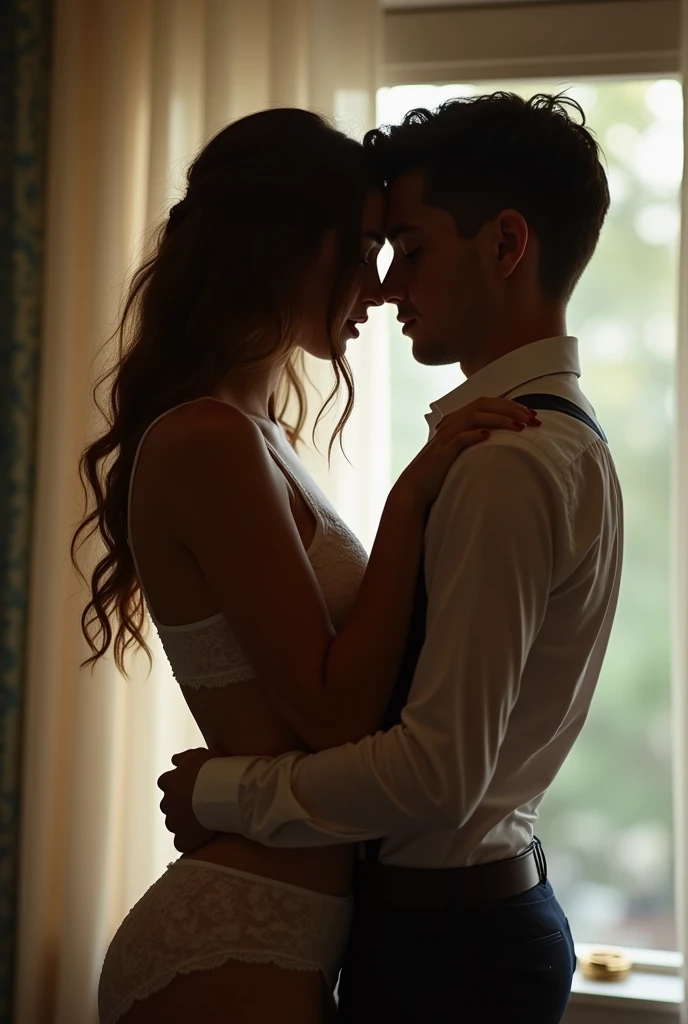 A girl sex with a boy