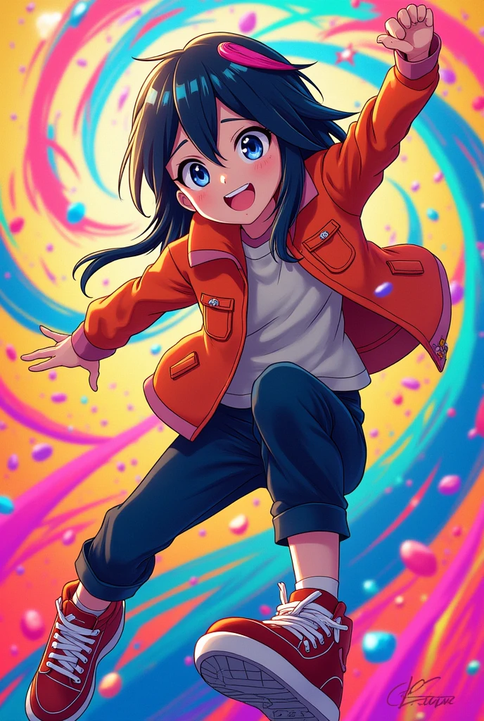 a photo of the representation inspired by the lyrics of the song bing bang opening 2018