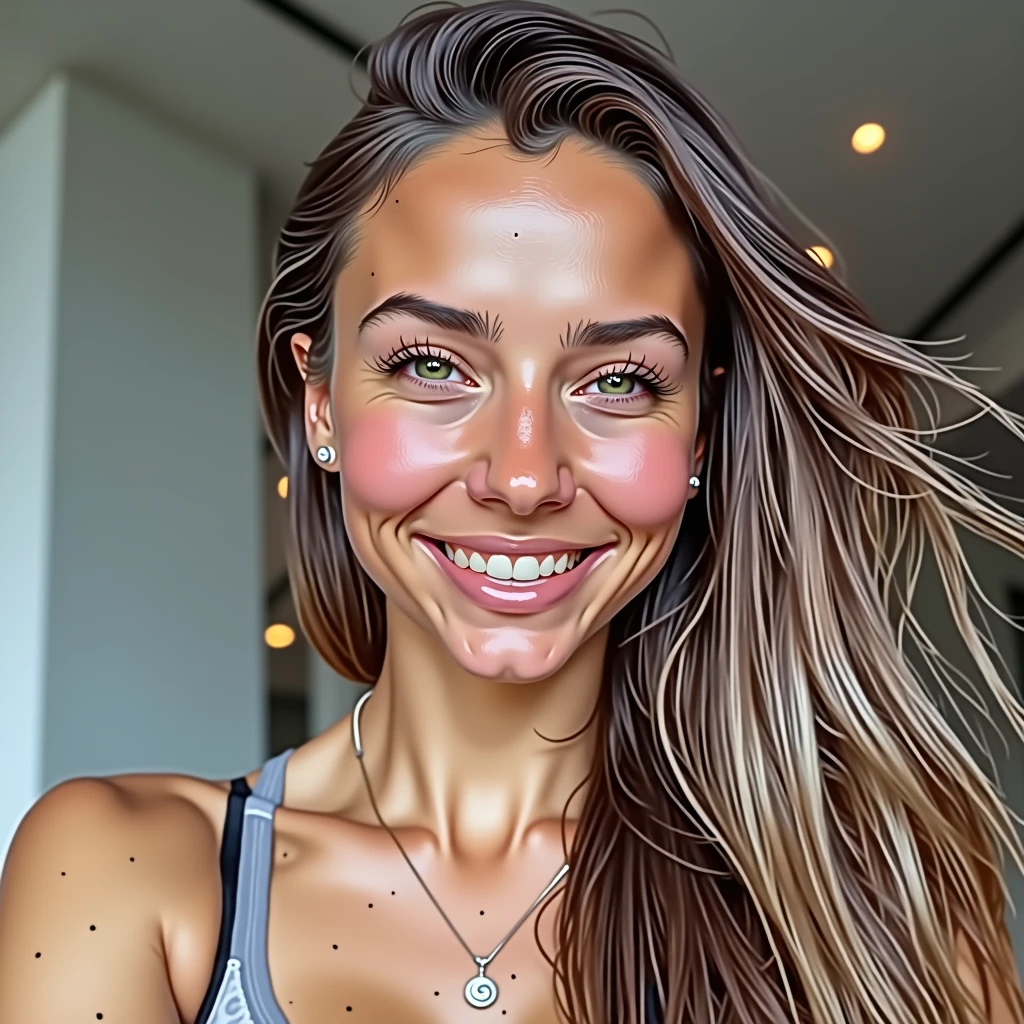 in sportswear in a park on a sunny day 