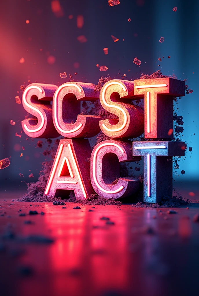 Bold Text & Highlights: Use a bold text overlay like "SC ST Act 2024" with a bright color background. Include smaller text with phrases like "New Changes" or "Key Updates."