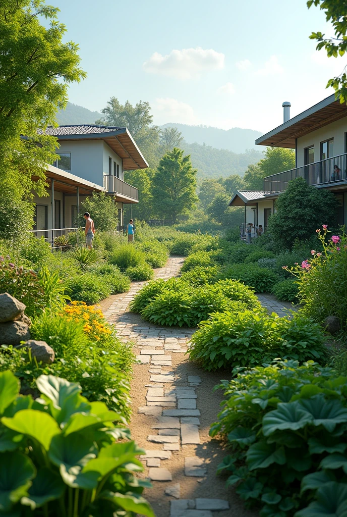 Solar-Powered Community Garden with Automated Irrigation machines