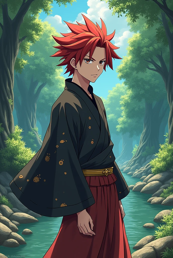 Create a to(Kamado Tanjirou)Featuring anime-style scenes,