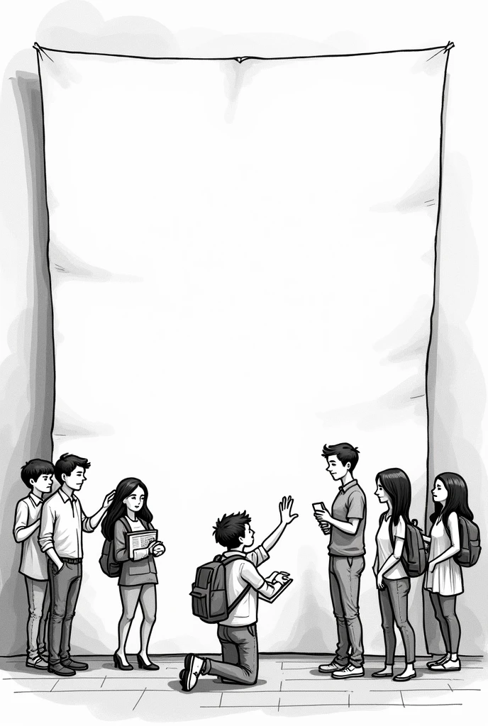 a editorial cartooning about enhance student skills through org memberships in CEFI
(black and white only) looks like a sketch an puno ng whole bond paper ng drawing