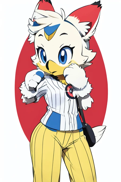 Furry female owl alola pokemon sun and moon fursuit mascot baseball style