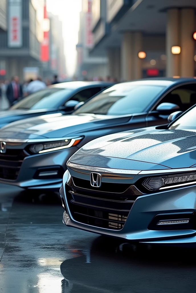 Honda civic and accord car
