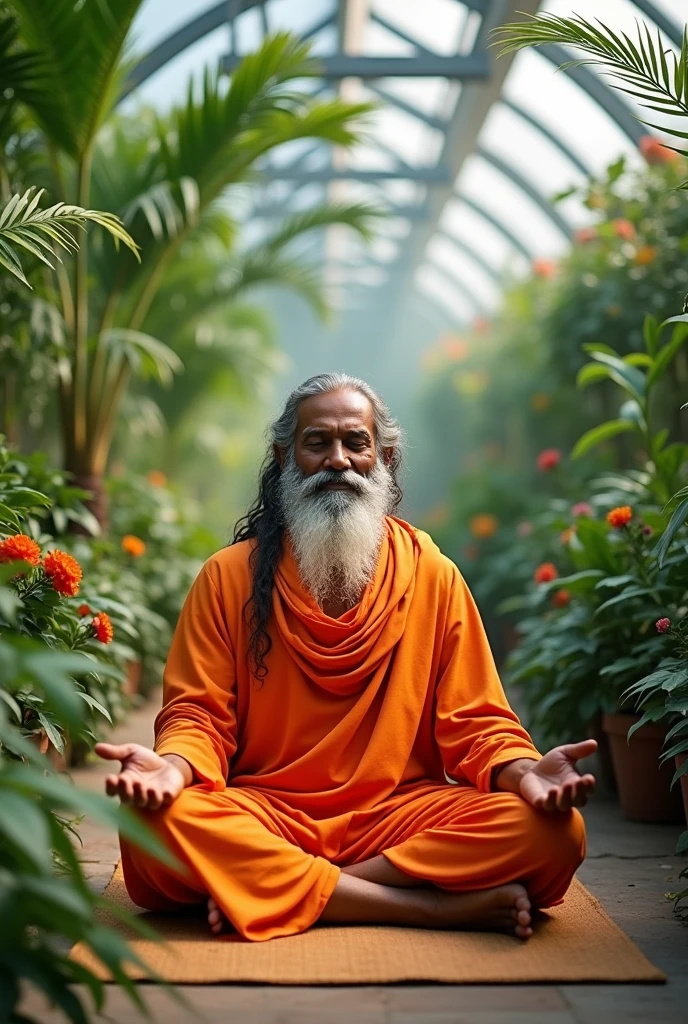 Baba ramdev ji  green house
