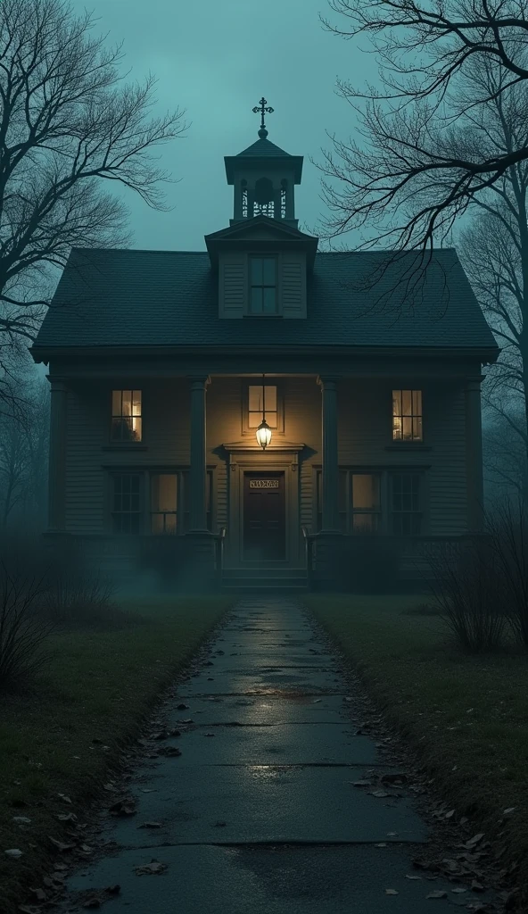 This old funeral home sits at the end of a deserted road, cloaked in darkness even during the day. The front room is filled with empty coffins, each lid slightly ajar, as if waiting for their next occupant. In the embalming room, tools lie scattered, covered in dried, blackened blood. The faint, metallic scent of formaldehyde hangs in the air, and shadowy figures seem to flit at the edge of your vision. Old, unclaimed urns line the shelves, each inscribed with strange runes that hum softly in the stillness. The faint sound of mournful organ music drifts through the halls, even though no one is playing. Do you have the courage to spend a night among the restless dead?
