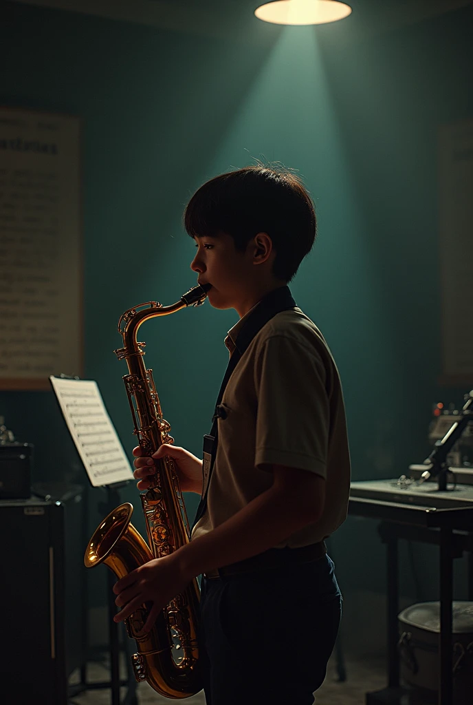 Choix de devenir saxophoniste