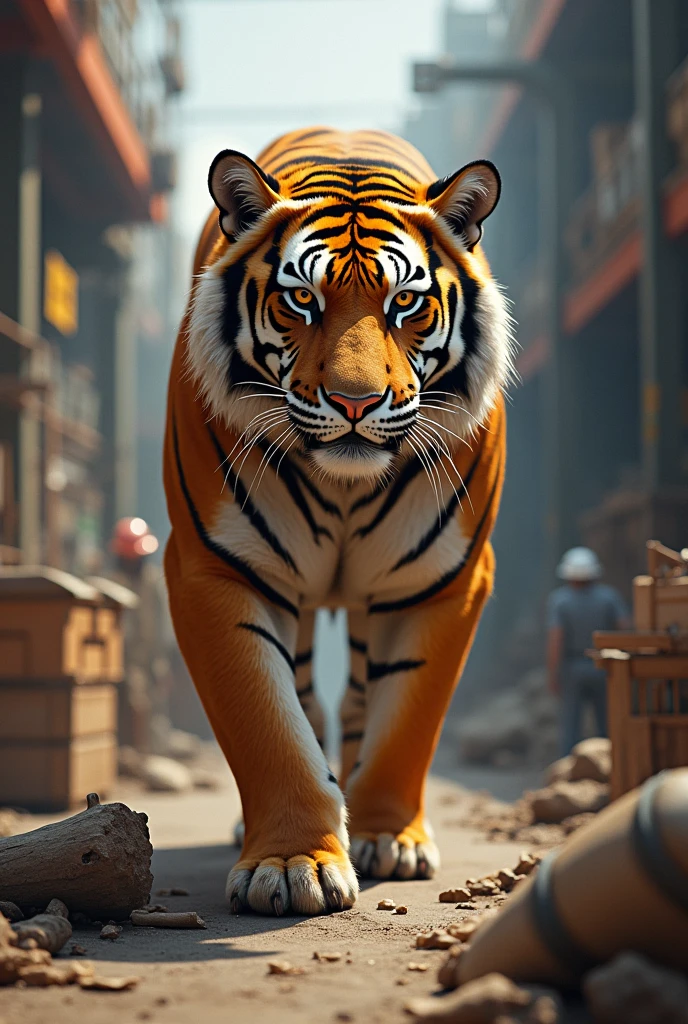 Working Tiger